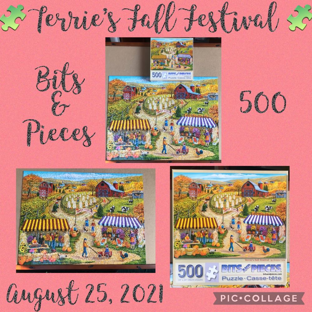 Terrie’s Fall Festival.  Cheryl  - Bits & Pieces 🇺🇸 puzzle collectible [Barcode 192949053091] - Main Image 4