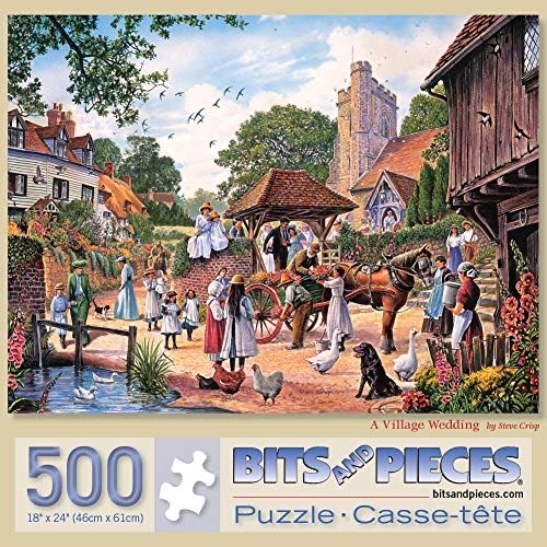 A Village Wedding - Bits And Pieces puzzle collectible [Barcode 192949039354] - Main Image 1
