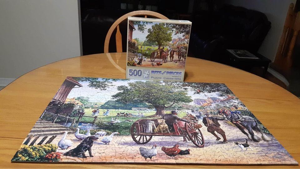 The Village Green - Bits & Pieces puzzle collectible [Barcode 192949039361] - Main Image 3