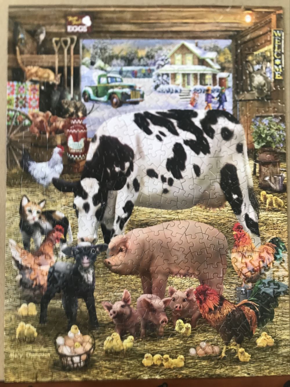 Farmyard Friendlies - Bits & Pieces 🇺🇸 puzzle collectible [Barcode 192949046482] - Main Image 3
