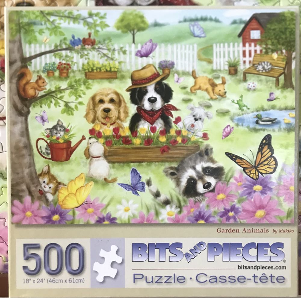 Garden Animals -(NIB) From Nannie 🐝 - Bits And Pieces puzzle collectible [Barcode 192949047991] - Main Image 2