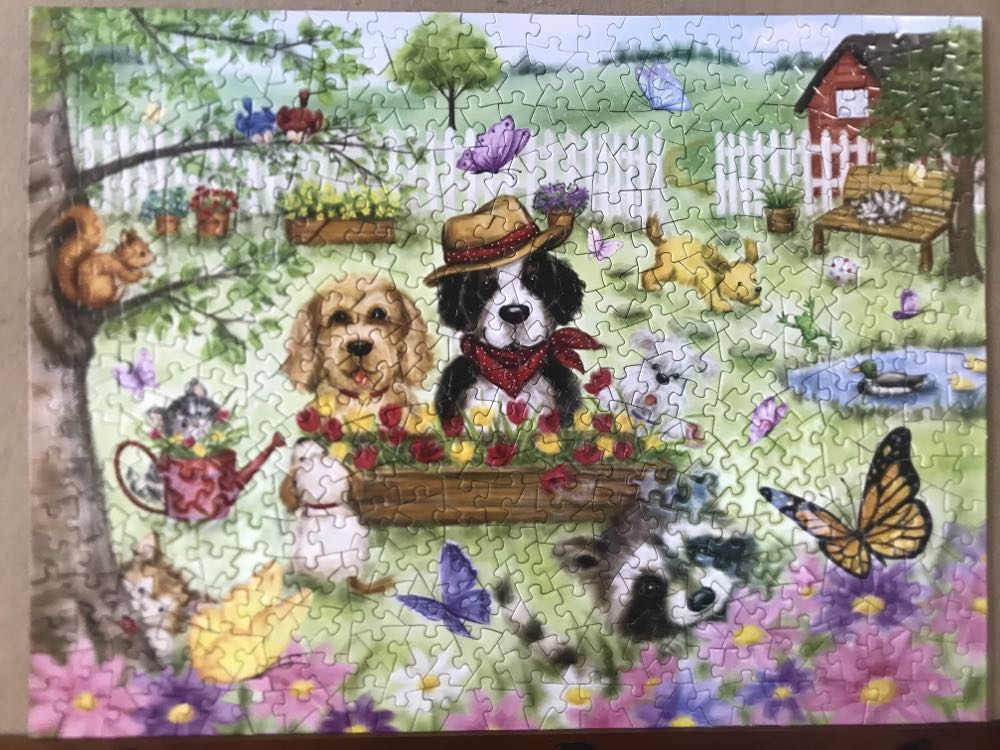 Garden Animals -(NIB) From Nannie 🐝 - Bits And Pieces puzzle collectible [Barcode 192949047991] - Main Image 3