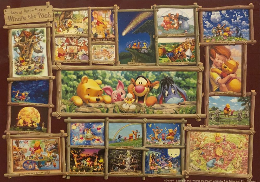Best Of Jigsaw Puzzles Winnie The Pooh - Tenyo puzzle collectible [Barcode 4905823943946] - Main Image 2