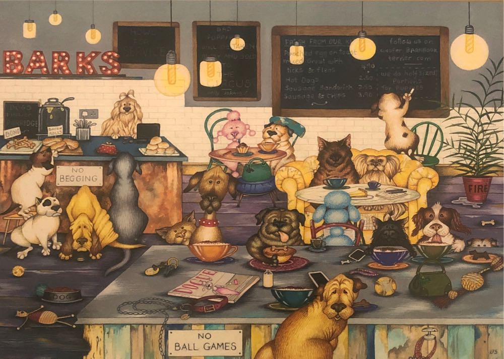 Barks Cafe - Gibsons puzzle collectible [Barcode 5012269061826] - Main Image 2