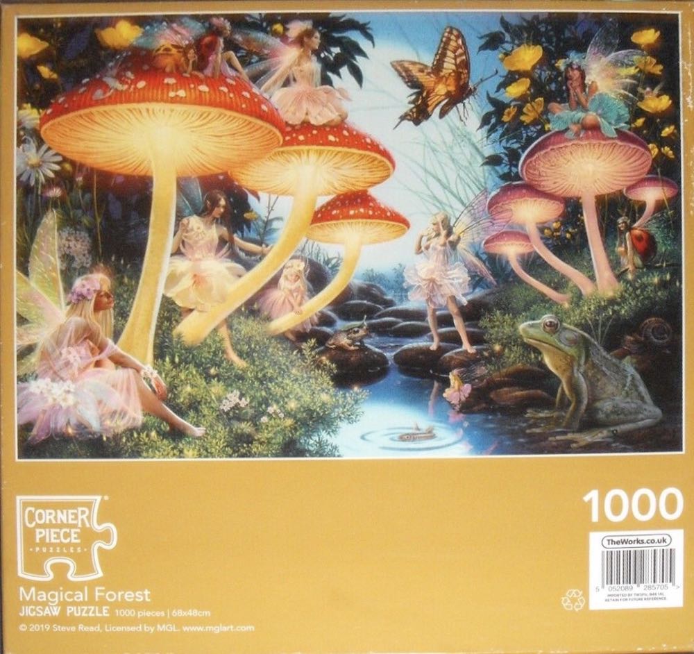 Magical Forest - Corner Piece puzzle collectible [Barcode 5052089285705] - Main Image 3