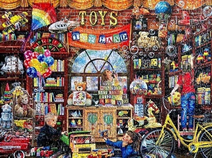 Toyland - SunsOut puzzle collectible [Barcode 796780287921] - Main Image 3