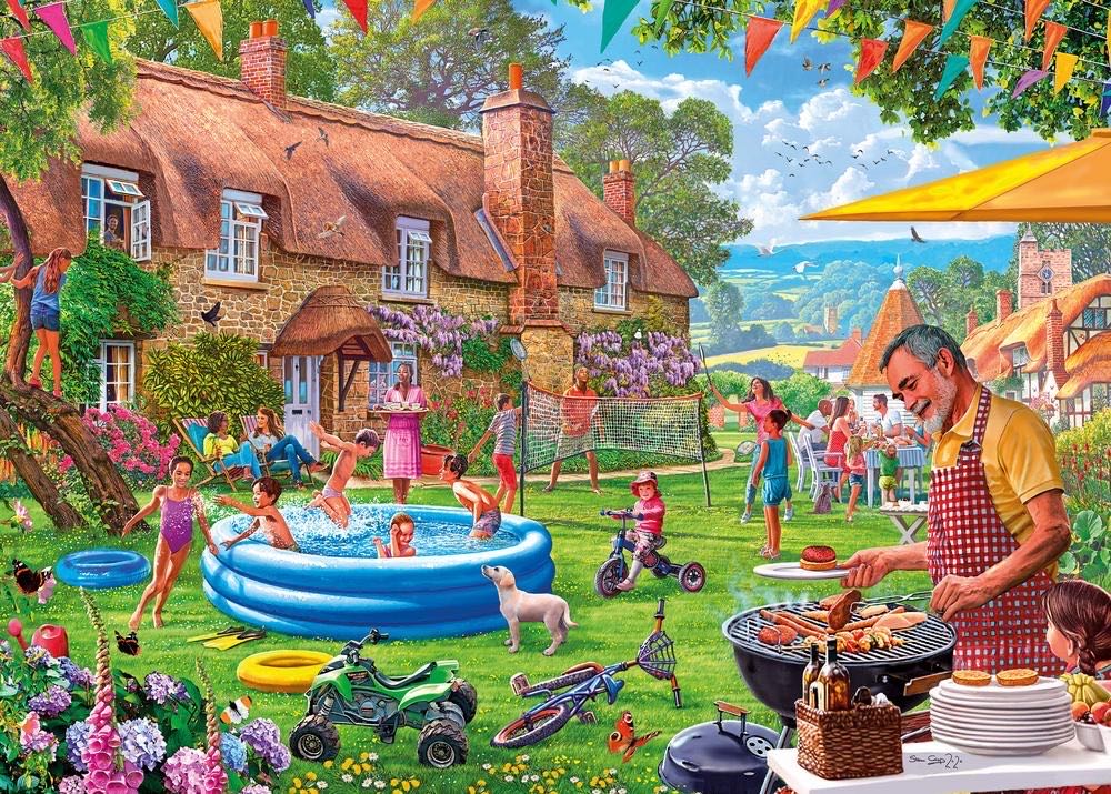 Summer Days  - Gibsons puzzle collectible [Barcode 5012269063233] - Main Image 2