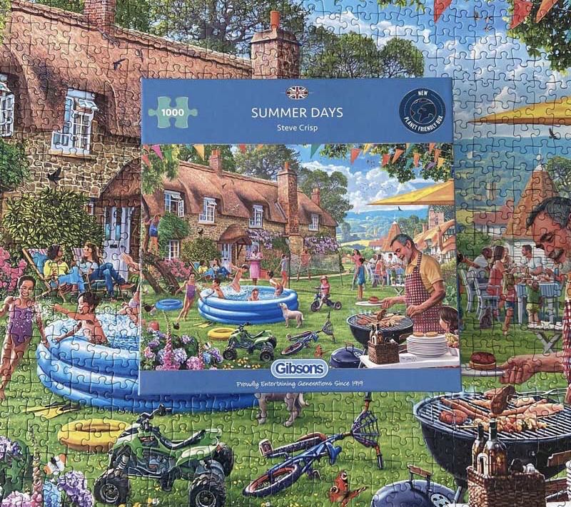 Summer Days  - Gibsons puzzle collectible [Barcode 5012269063233] - Main Image 4