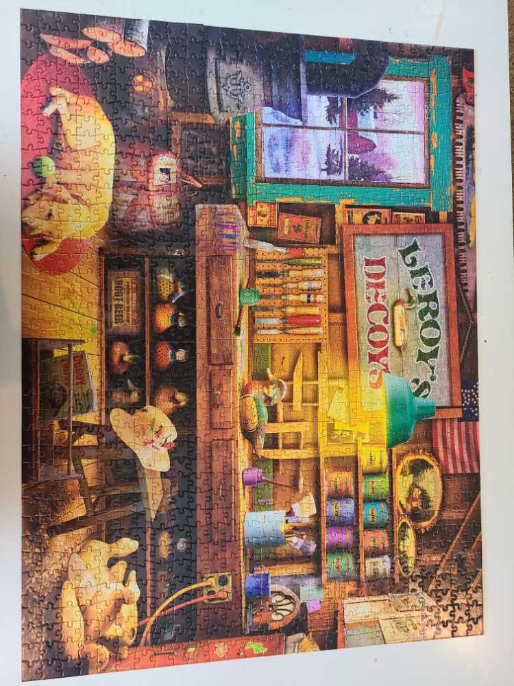 Leroy’s Decoys - Buffalo puzzle collectible [Barcode 079346119400] - Main Image 2