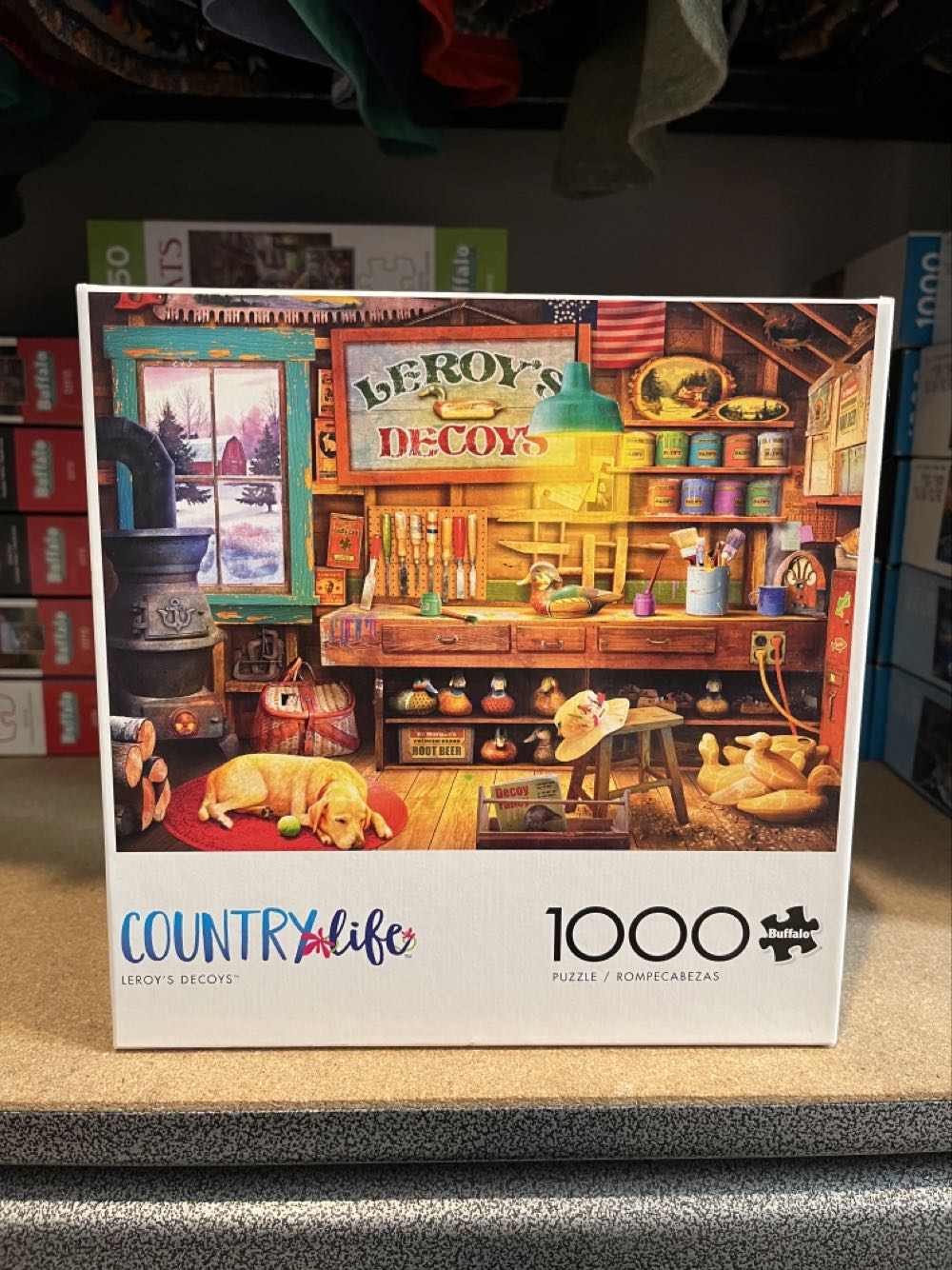 Leroy’s Decoys - Buffalo puzzle collectible [Barcode 079346119400] - Main Image 3