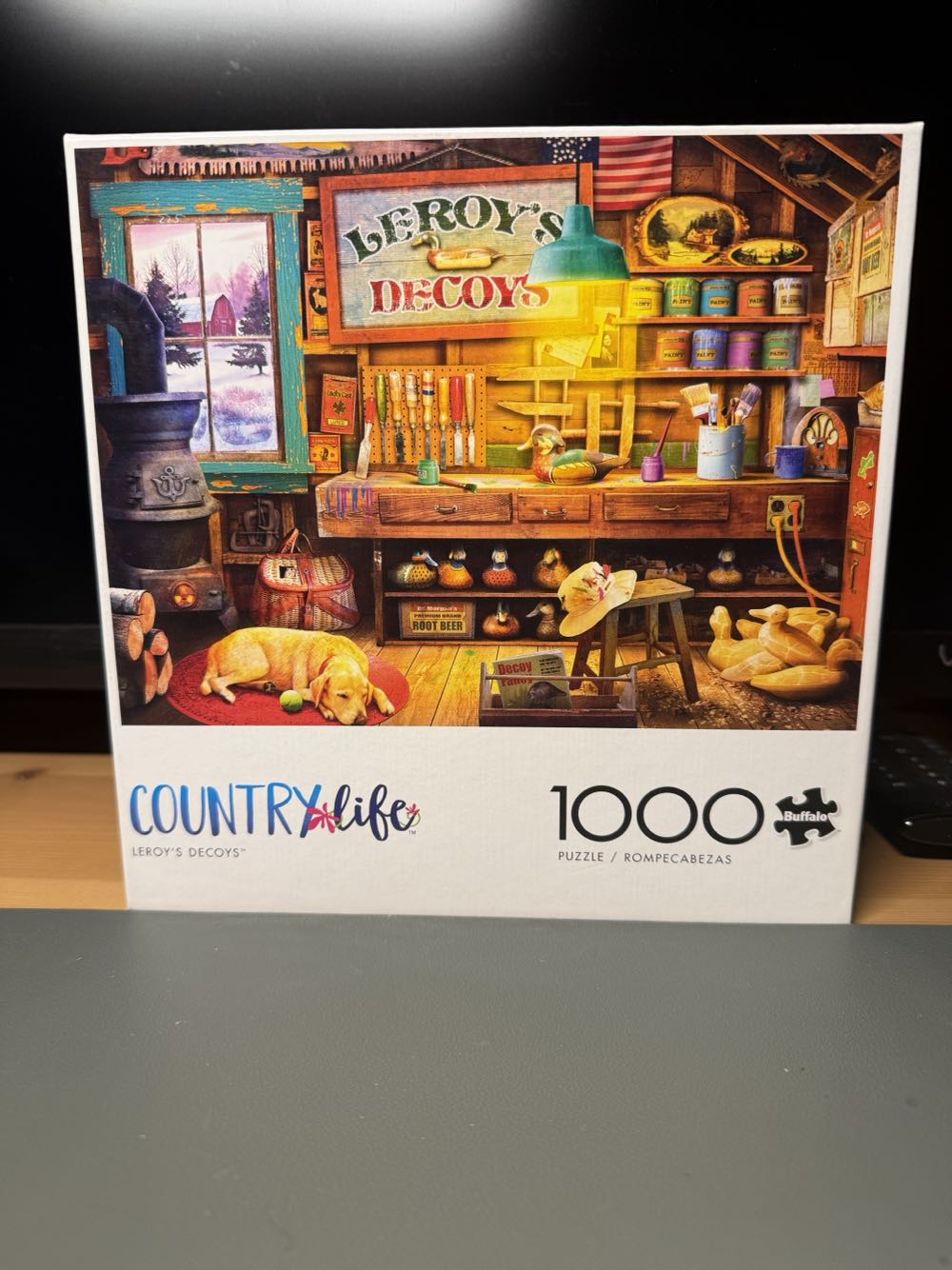 Leroy’s Decoys - Buffalo puzzle collectible [Barcode 079346119400] - Main Image 4