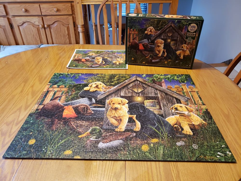 In The Doghouse - Cobble Hill puzzle collectible [Barcode 625012802710] - Main Image 3