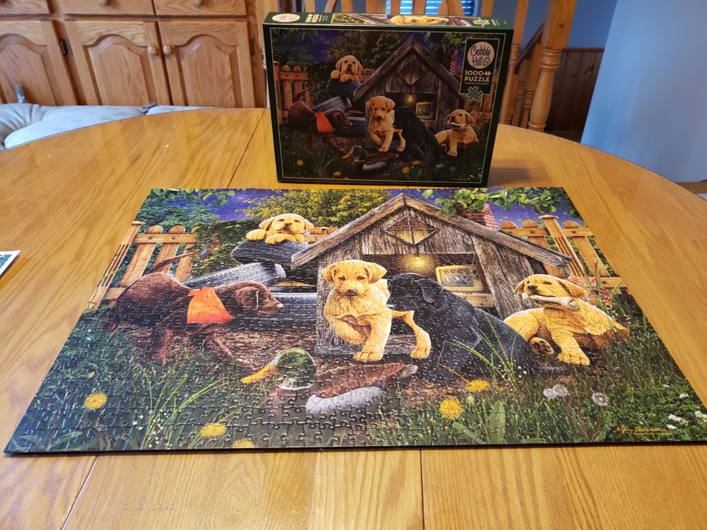 In The Doghouse - Cobble Hill puzzle collectible [Barcode 625012802710] - Main Image 4
