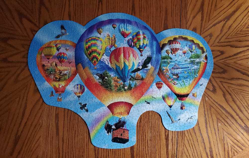 Soft Winds And Gentle Landings - SunsOut puzzle collectible [Barcode 796780958456] - Main Image 2