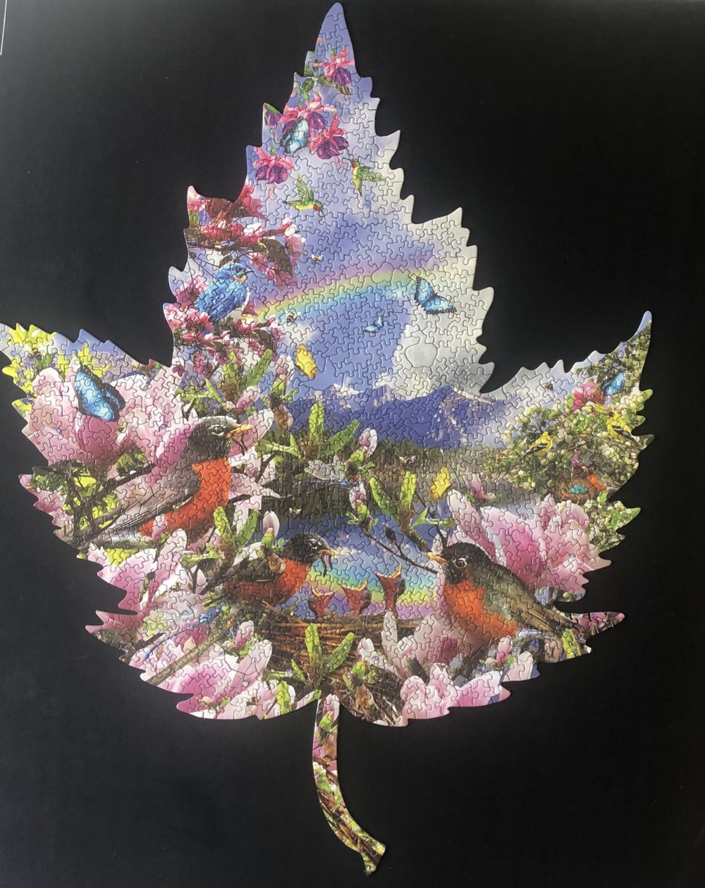 Signs Of Spring Jenn - SunsOut puzzle collectible [Barcode 796780952829] - Main Image 3