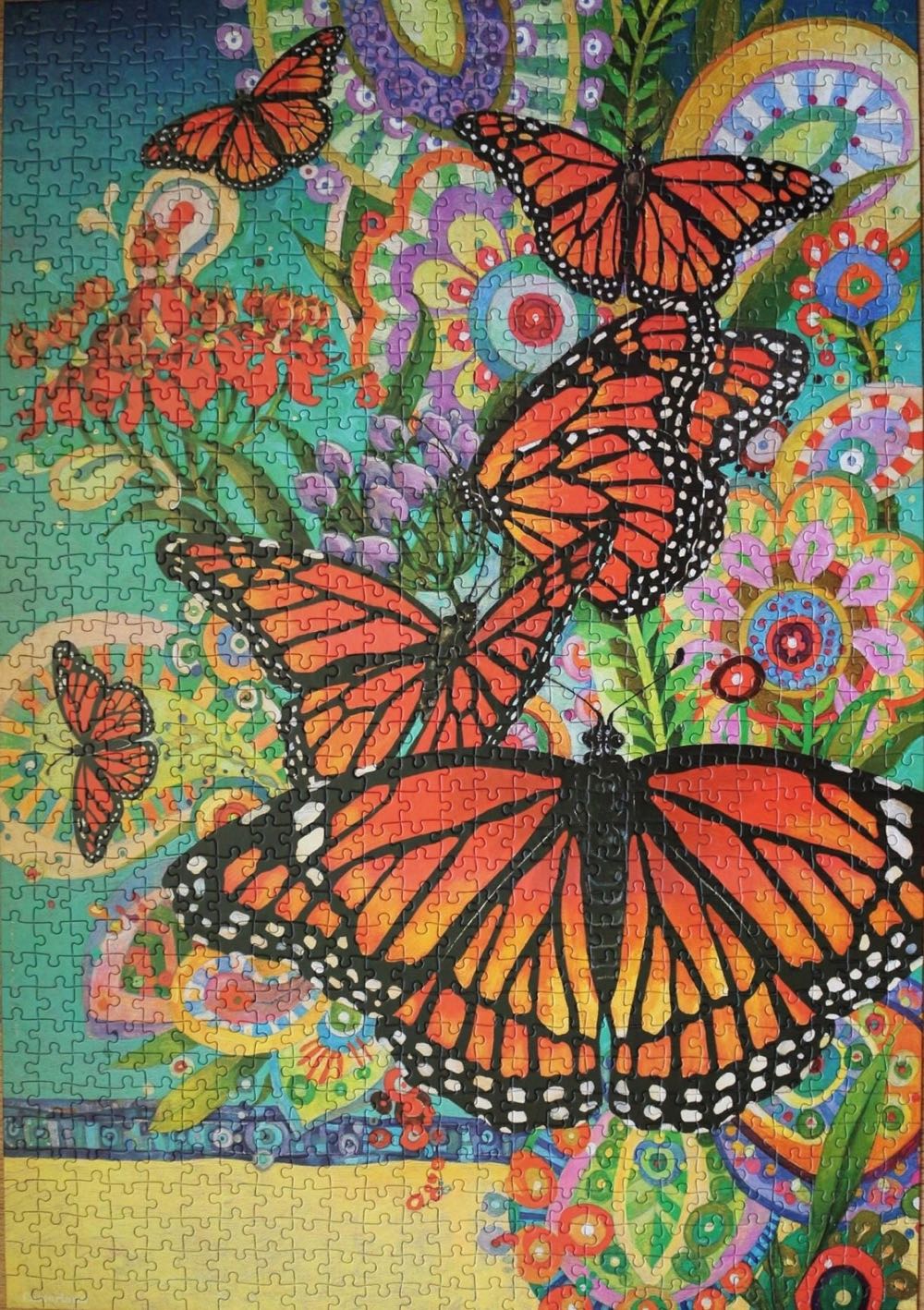 Monarch Madness - Castorland puzzle collectible [Barcode 5904438103492] - Main Image 3