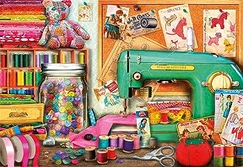 Sewing Corner - Educa puzzle collectible [Barcode 8412668176607] - Main Image 2