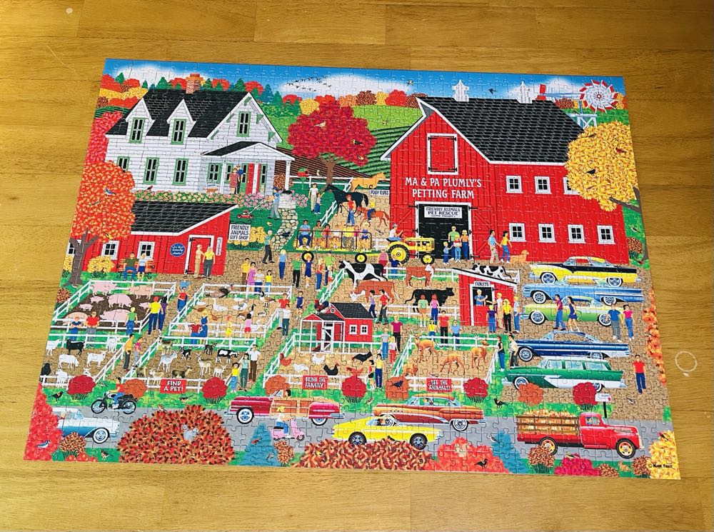 Plumly’s Petting Farm - Cra-Z-Art puzzle collectible [Barcode 4895145424707] - Main Image 2