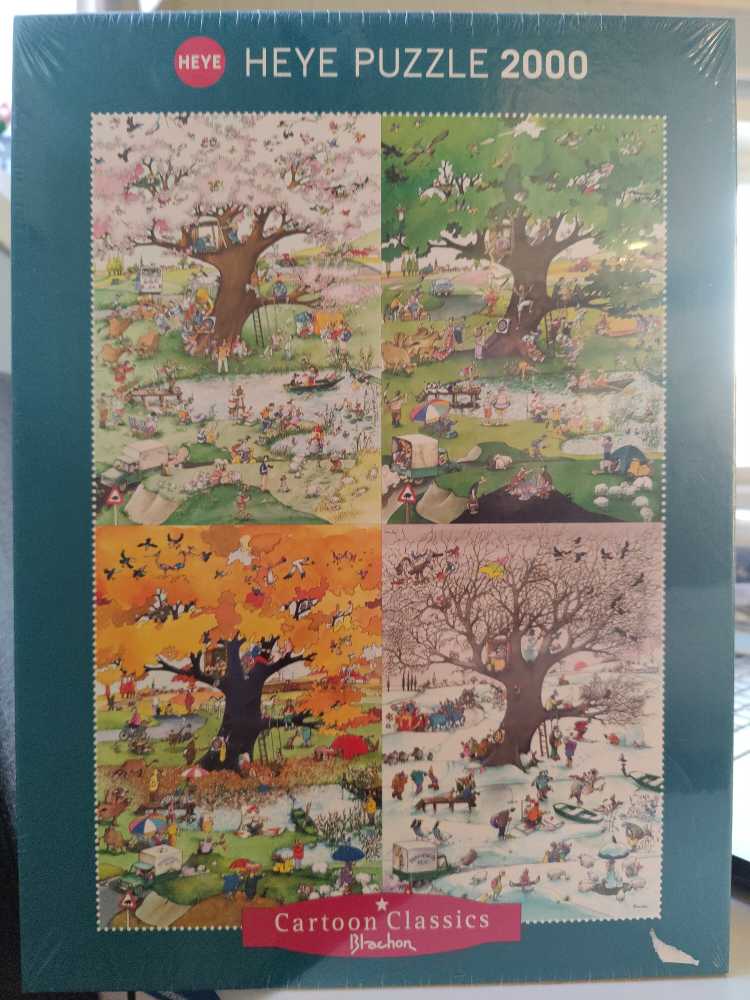 4 Seasons Puzzle - Heye Puzzle puzzle collectible [Barcode 4001689298739] - Main Image 2