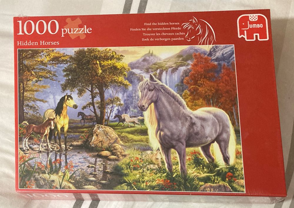 Hidden Horses - Jumbo puzzle collectible [Barcode 8710126172476] - Main Image 1