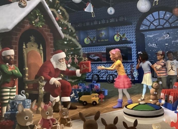 Santas Grotto - Waddingtons puzzle collectible [Barcode 5036905033244] - Main Image 2