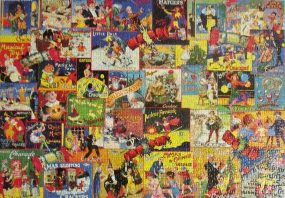 Christmas Crackers - Gibsons puzzle collectible [Barcode 5012269070781] - Main Image 3