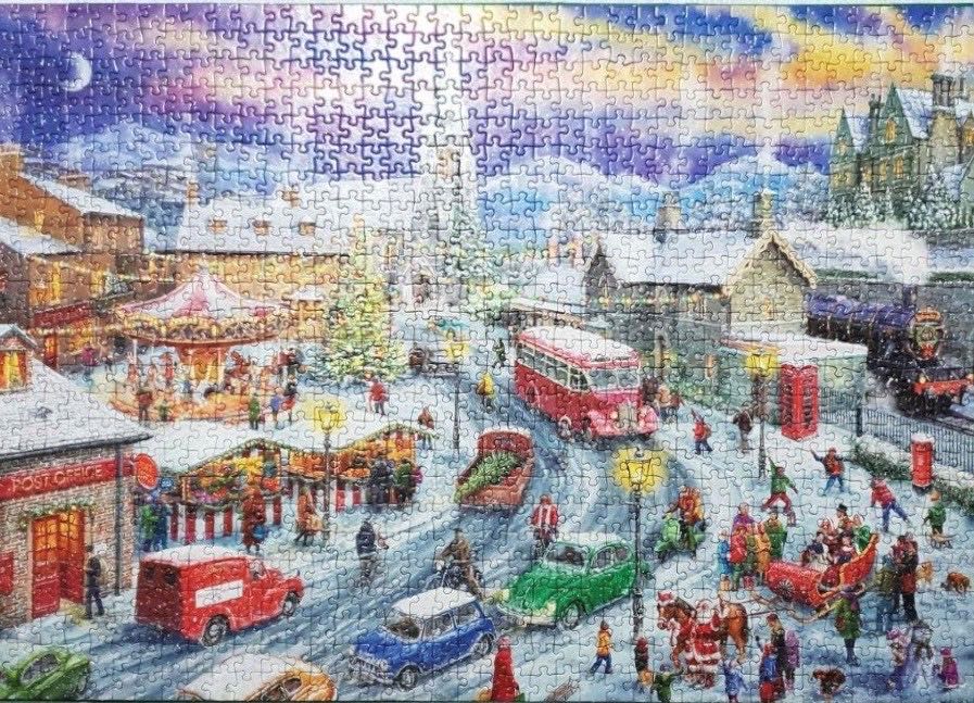 G2018 Driving Home For Christmas Limited Edition - Gibsons puzzle collectible [Barcode 5012269020182] - Main Image 3