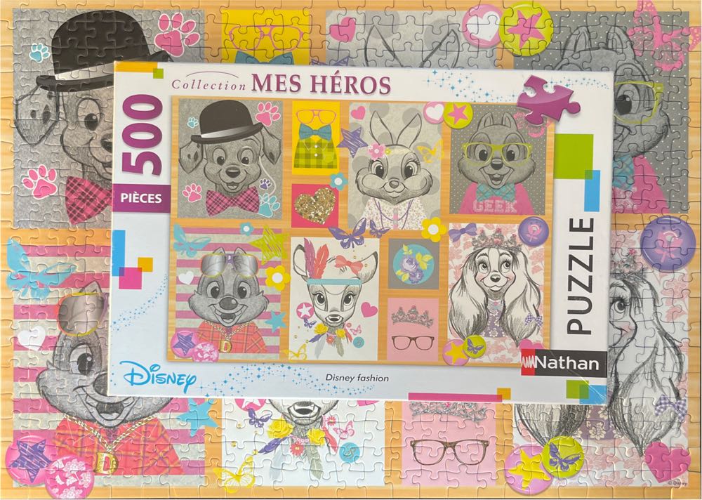 Disney Fashion - Nathan puzzle collectible [Barcode 4005556871407] - Main Image 4