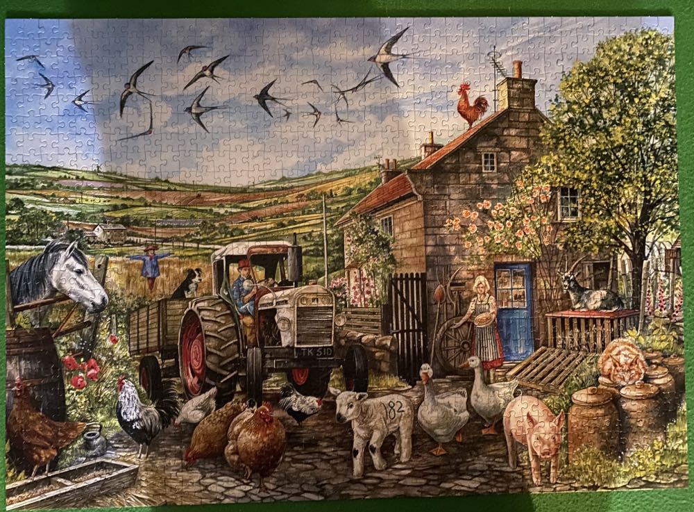 Another Day In The Yorkshire Dales 🐦 - Falcon de luxe puzzle collectible [Barcode 8710126111567] - Main Image 2