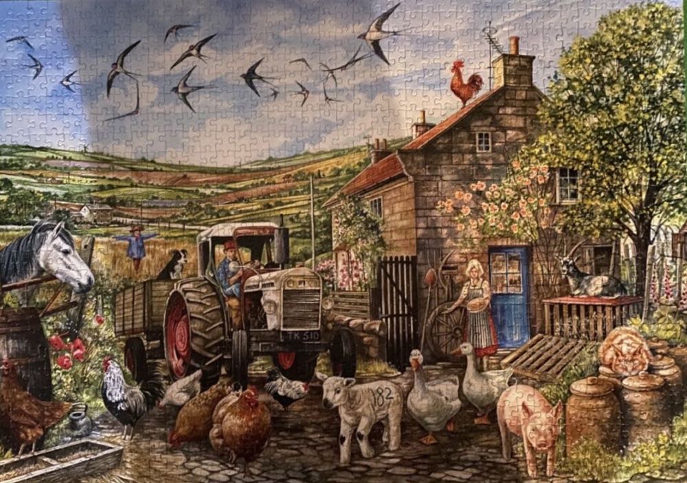 Another Day In The Yorkshire Dales 🐦 - Falcon de luxe puzzle collectible [Barcode 8710126111567] - Main Image 3