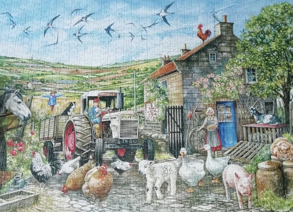 Another Day In The Yorkshire Dales 🐦 - Falcon de luxe puzzle collectible [Barcode 8710126111567] - Main Image 4