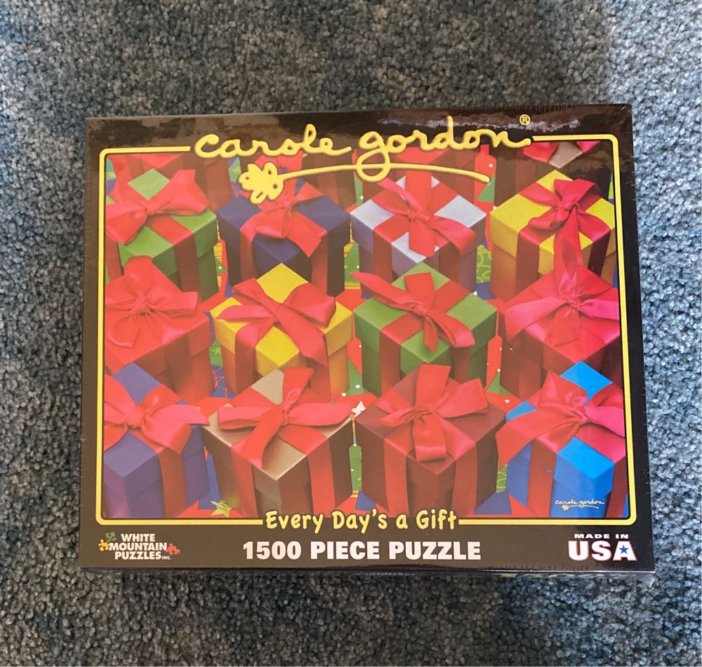 300 Piece Bridget Voth Art Puzzle”chillin In Misty’s Garden” Large Format18”x24”