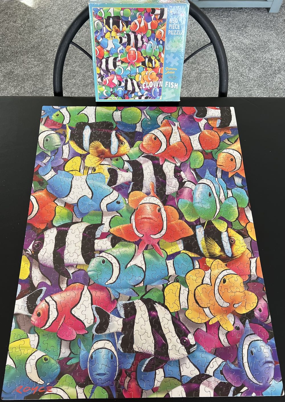 Clown Fish - White Mountain puzzle collectible [Barcode 724819249367] - Main Image 3