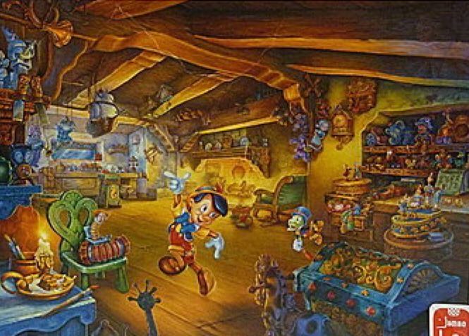 Disneys Pinocchio - Jumbo puzzle collectible [Barcode 8710126014721] - Main Image 2