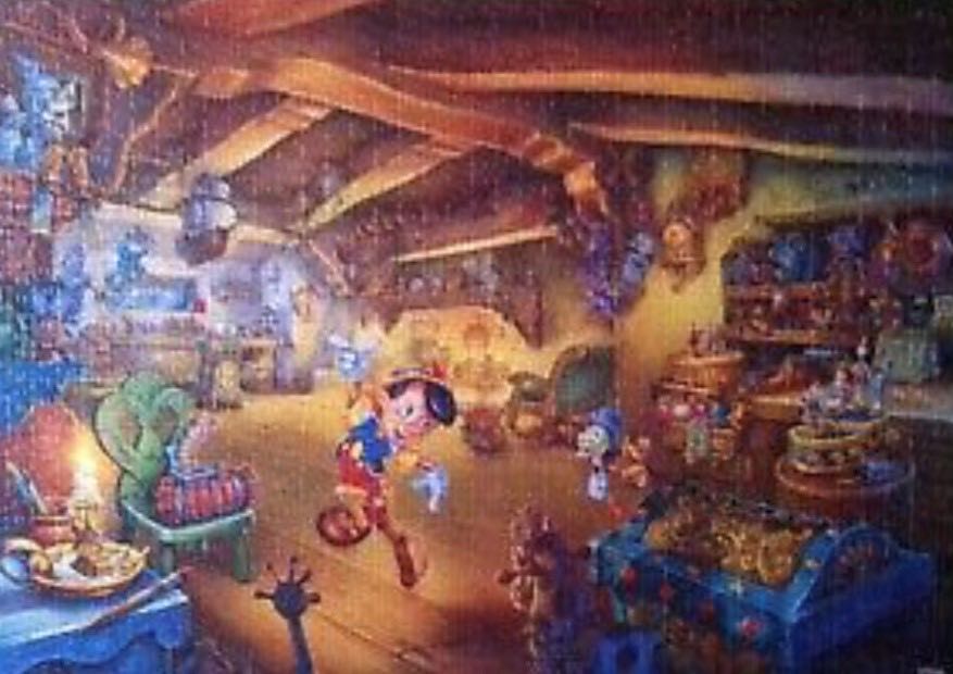 Disneys Pinocchio - Jumbo puzzle collectible [Barcode 8710126014721] - Main Image 3