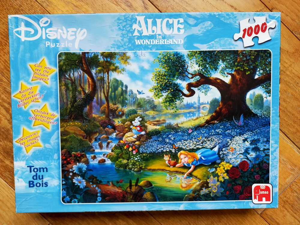 Alice In Wonderland 🟦 - Jumbo puzzle collectible [Barcode 8710126022054] - Main Image 3