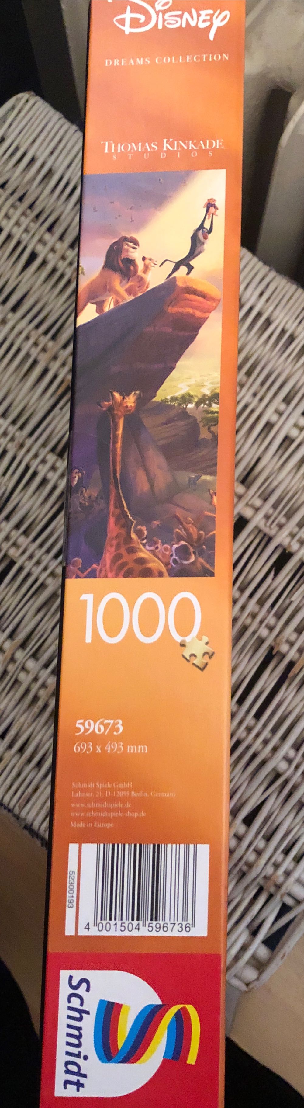 The Lion King - Schmidt Puzzle puzzle collectible [Barcode 4001504596736] - Main Image 2