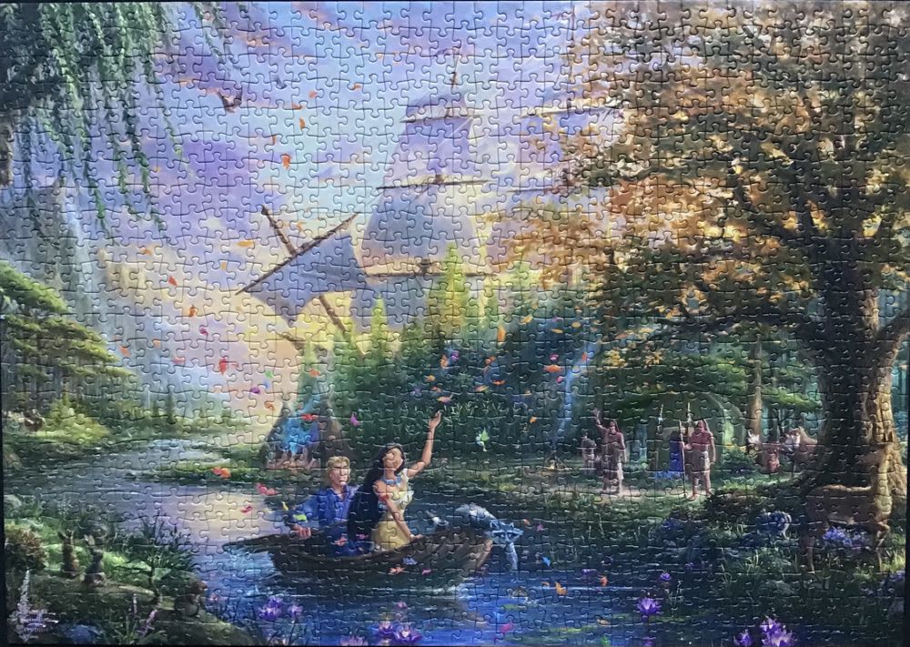 Pocahontas 🟦 - Schmidt Puzzle puzzle collectible [Barcode 4001504596880] - Main Image 2