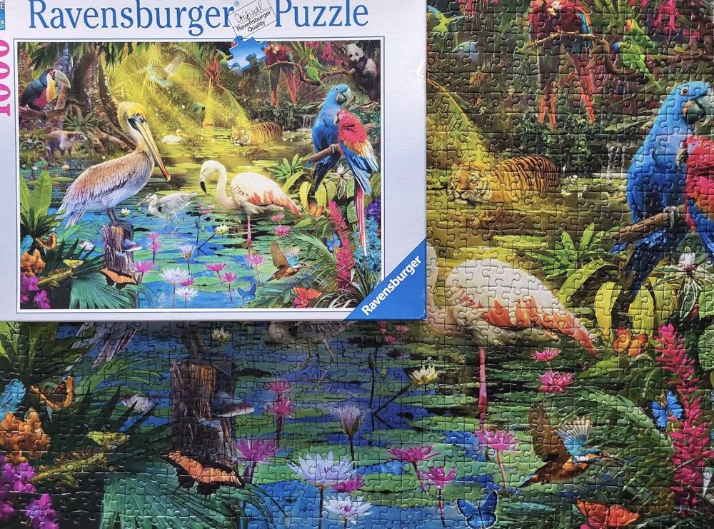 Bird Paradise - Ravensburger puzzle collectible [Barcode 4005556196739] - Main Image 4
