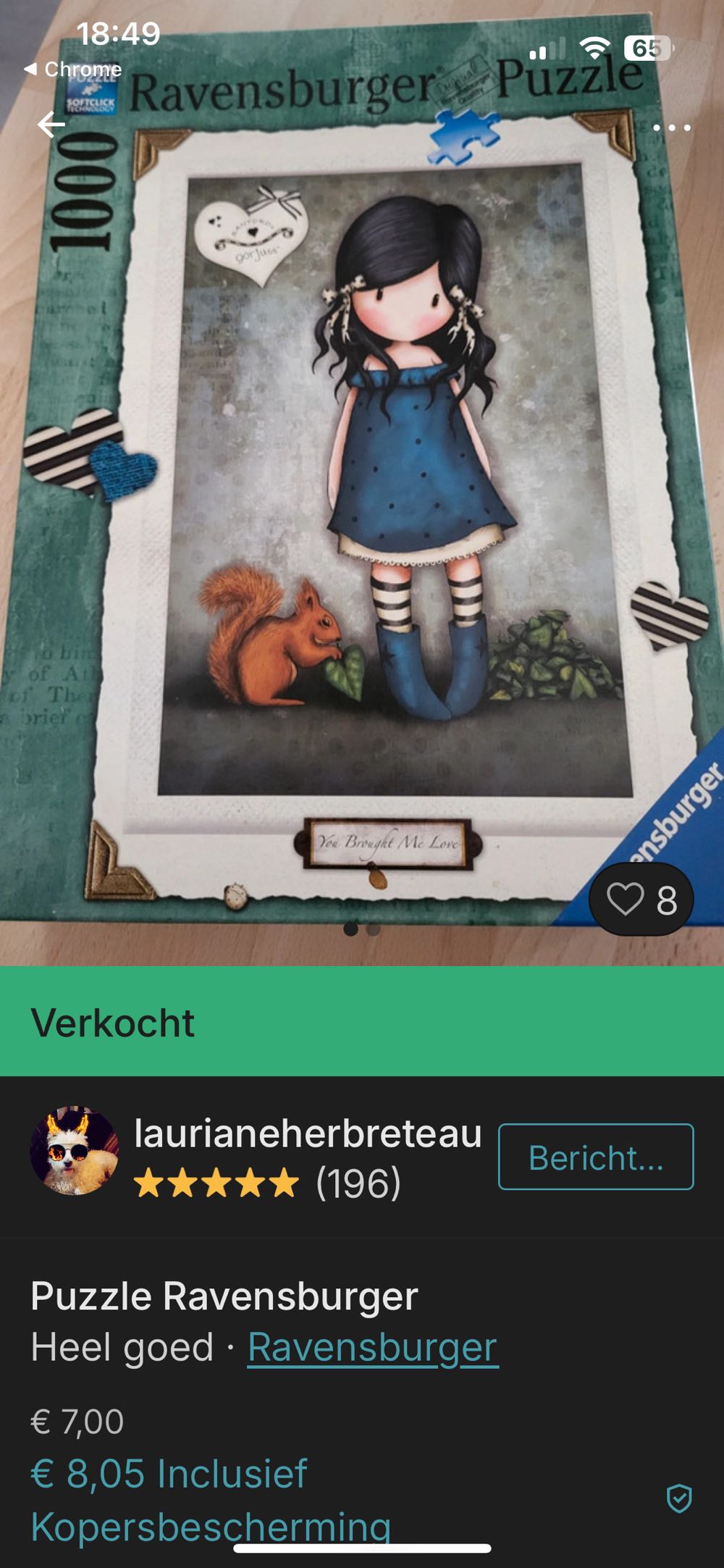 You Brought Me Love - Ravensburger puzzle collectible [Barcode 4005556191307] - Main Image 4