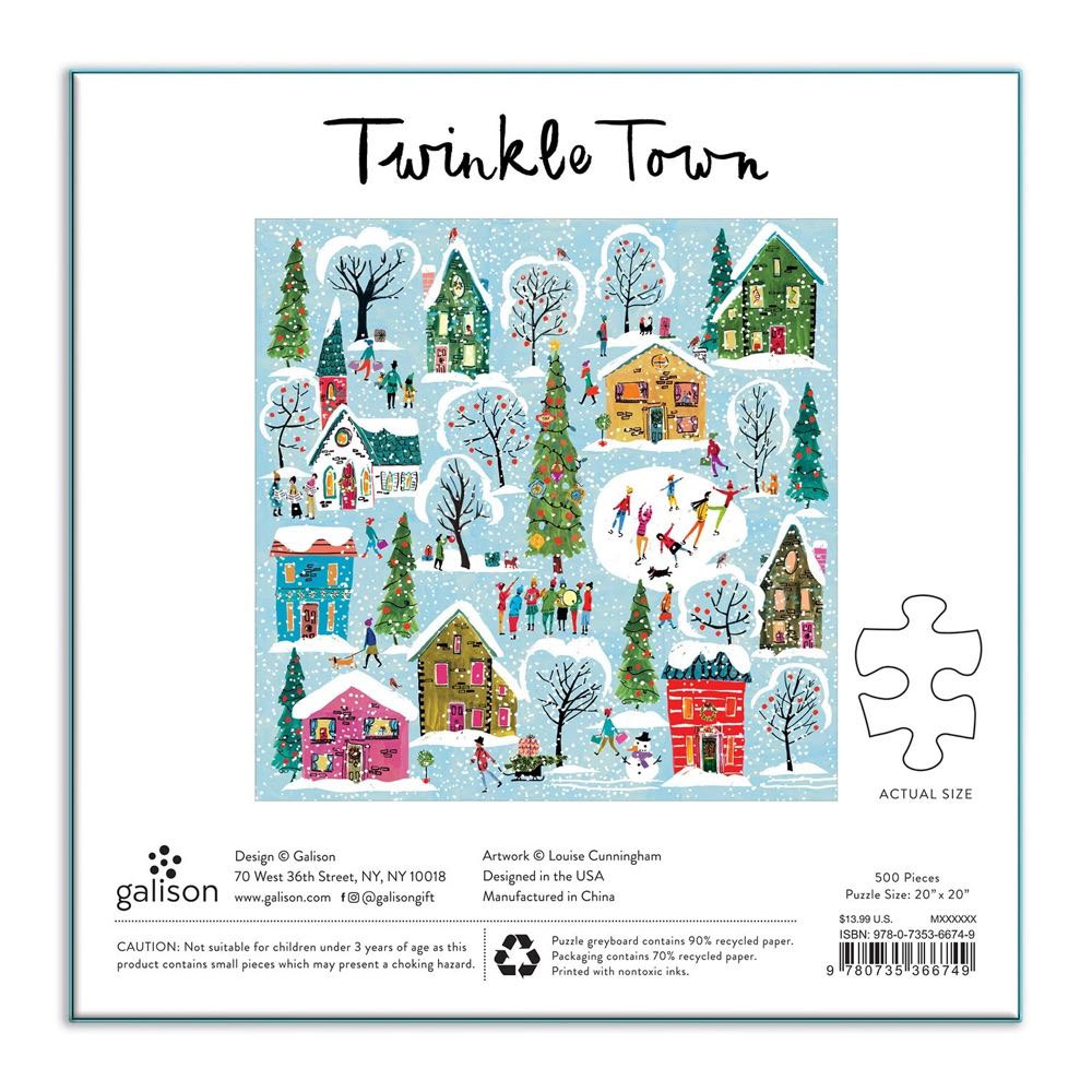 Twinkle Town - Galison puzzle collectible [Barcode 9780735366749] - Main Image 2