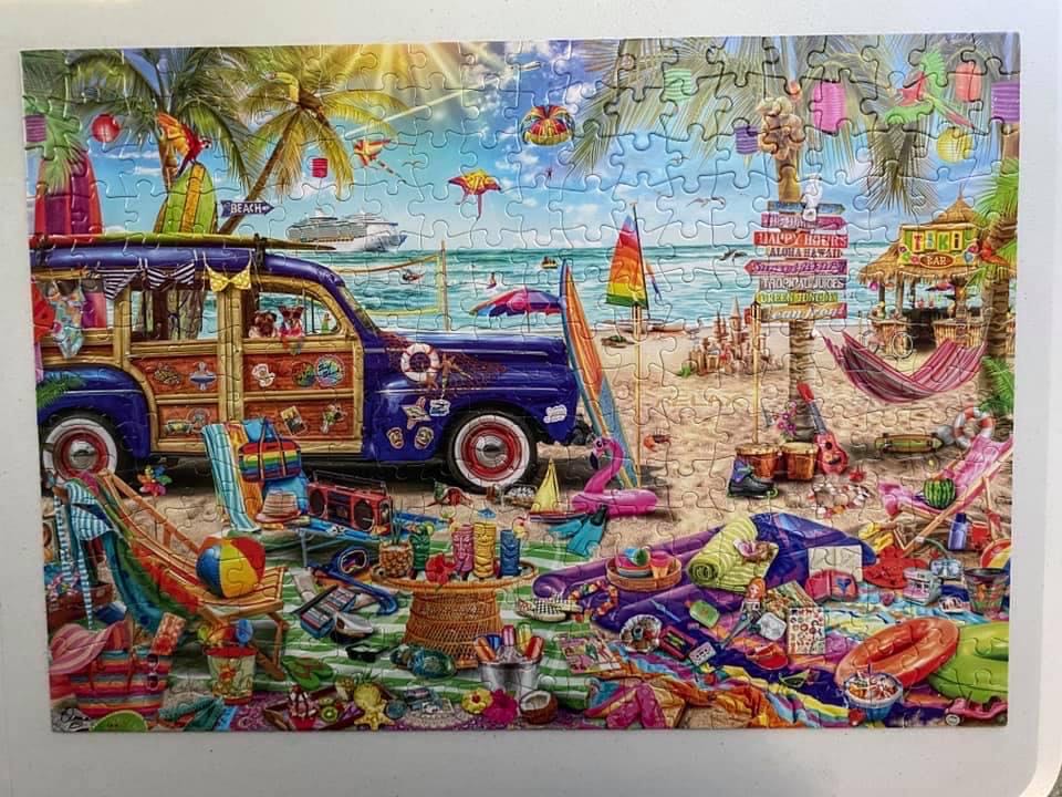 Beach Vacation - Buffalo Aimee Stewart puzzle collectible - Main Image 2