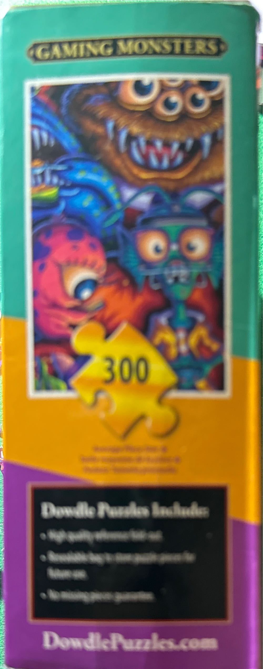 Gaming Monsters - Dowdle puzzle collectible [Barcode 671095064514] - Main Image 3