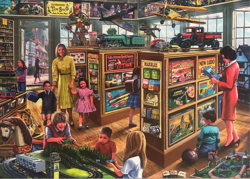 The Toy Shop - Gibsons puzzle collectible [Barcode 5012269061918] - Main Image 2