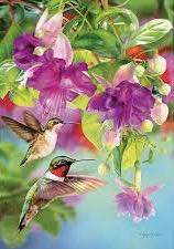 Hummingbirds - Piatnik puzzle collectible [Barcode 9001890546747] - Main Image 2