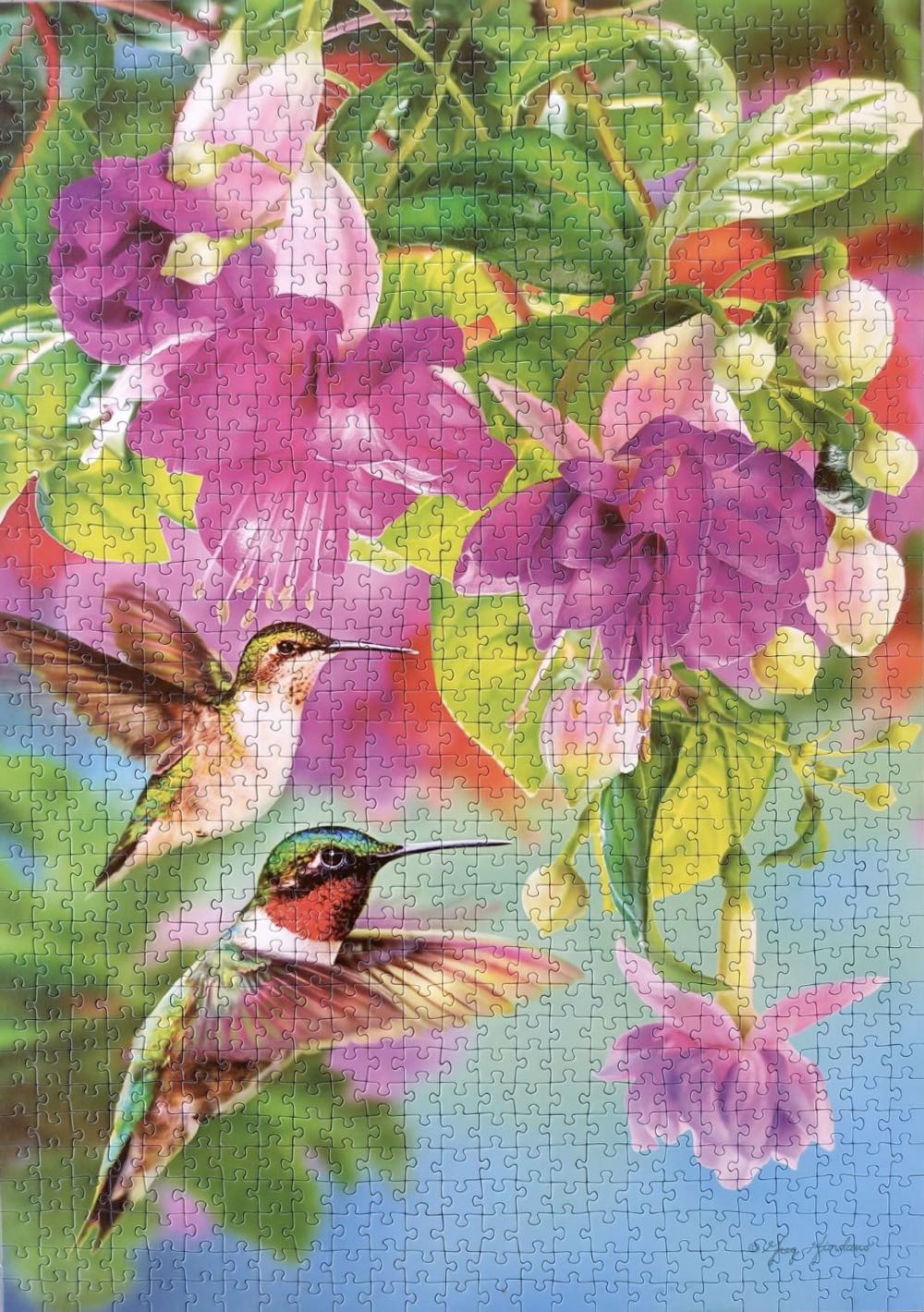 Hummingbirds - Piatnik puzzle collectible [Barcode 9001890546747] - Main Image 3