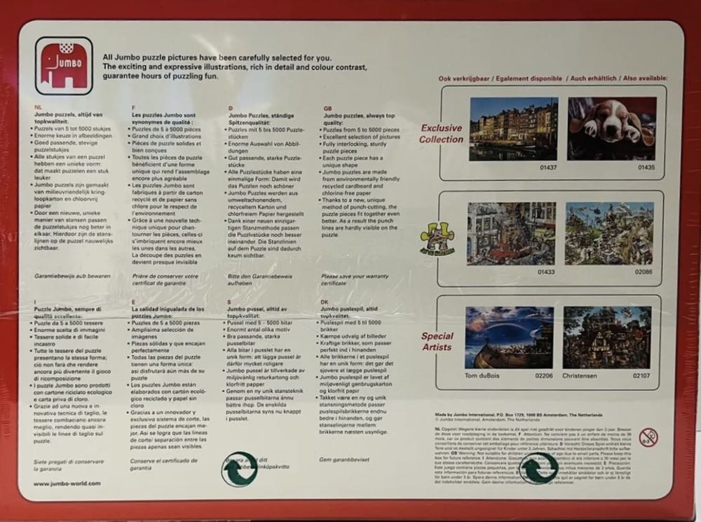 The Fawn - Jumbo puzzle collectible [Barcode 8710126015674] - Main Image 3