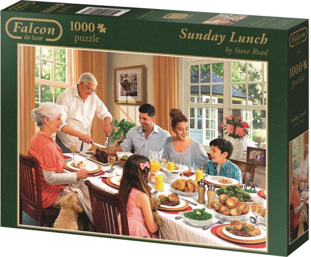 Sunday Lunch - Falcon de luxe puzzle collectible [Barcode 8710126110881] - Main Image 1