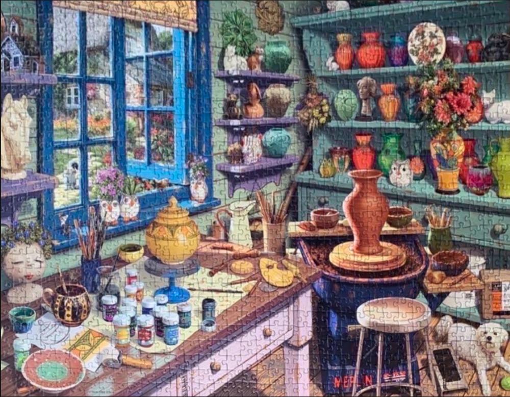 Artist Studio Secret - Schmidt puzzle collectible [Barcode 4001504596569] - Main Image 3