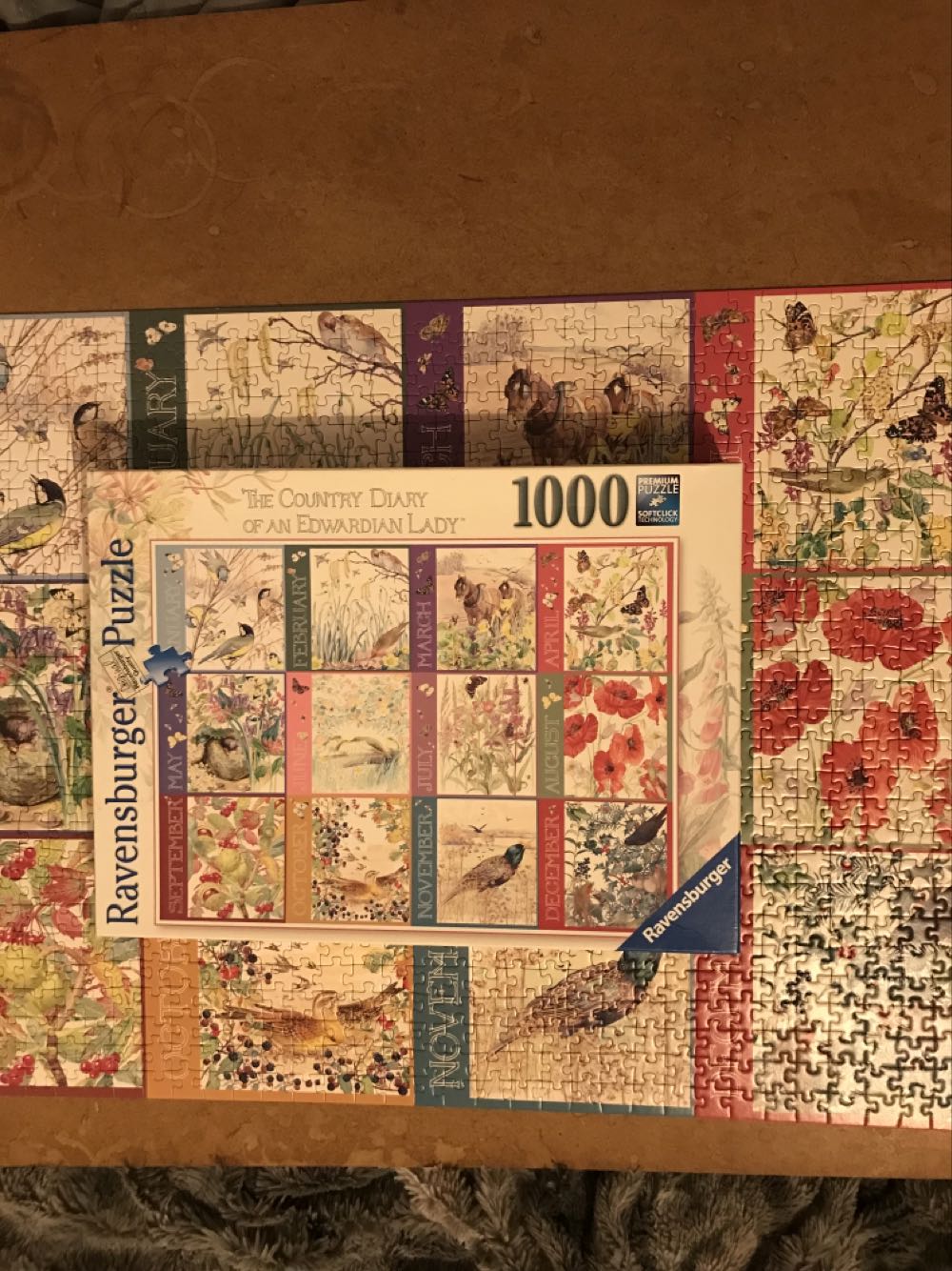 The Country Diary of an Edwardian Lady-Jennifer - Ravensburger puzzle collectible [Barcode 4005556193974] - Main Image 2